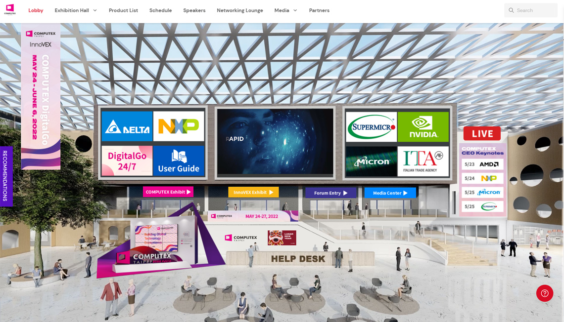 2022台北在线展圆满结束2022台北在线展览，即2022 COMPUTEX DigitalGo于5月24日至6月6日举行。ThinkView Technology积极参与计算机行业的各种活动，